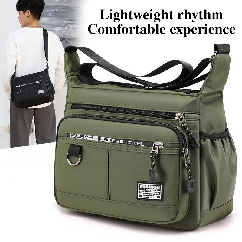 Leather Work Japan - Men's Messenger Bag Crossbody Shoulder Bags
