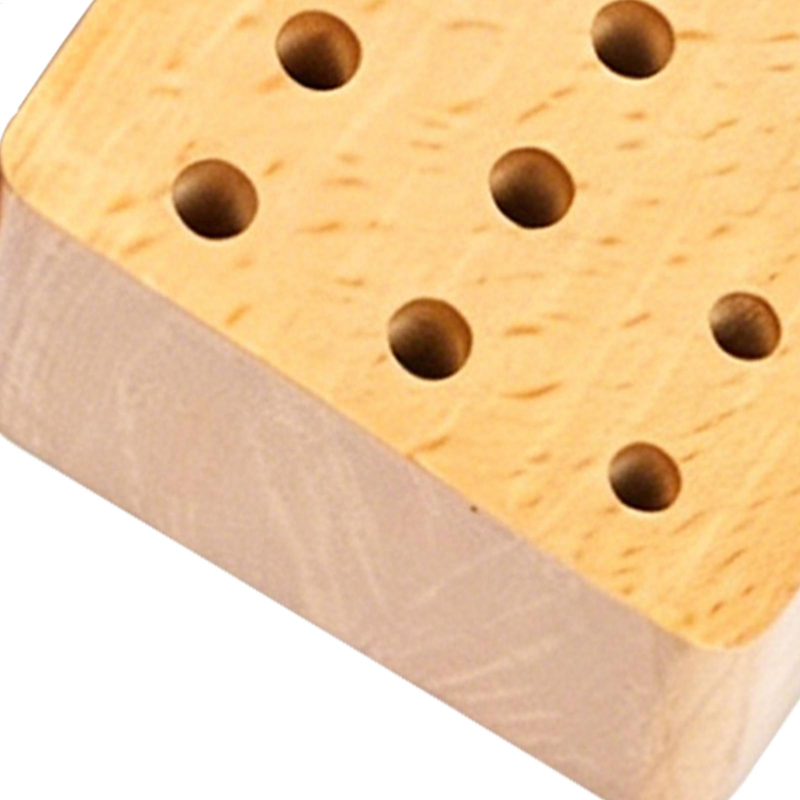 Leatherwork Hobby - Punch And Chisel Holder 30-Hole Wood