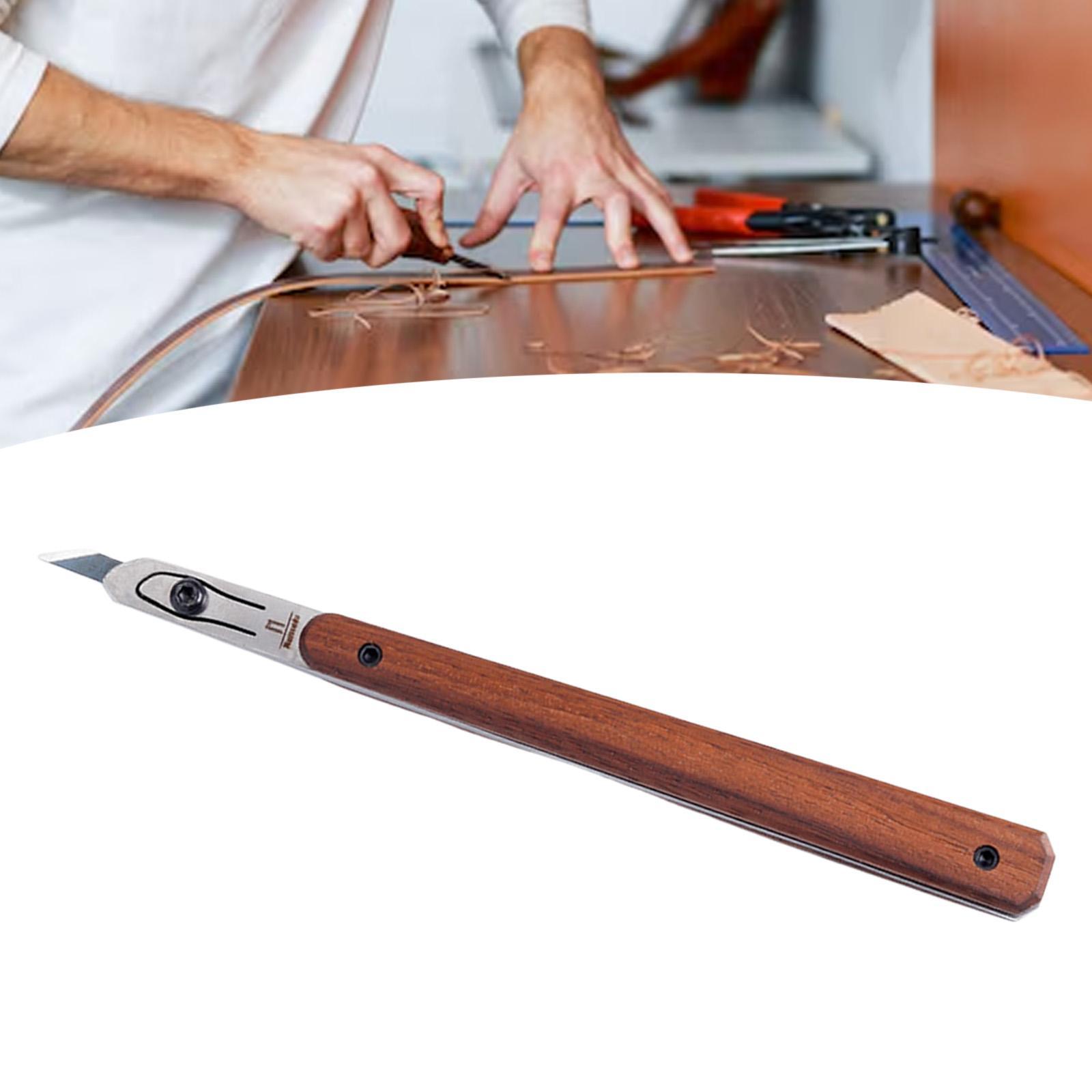 Leatherwork Hobby - DIY Craft Knife Skiving Tool Precision