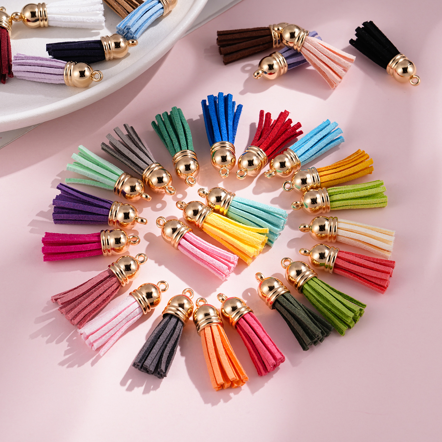 Leatherwork Beginner - 20pcs/Lots Tassel Synthetic Suede Faux Leather