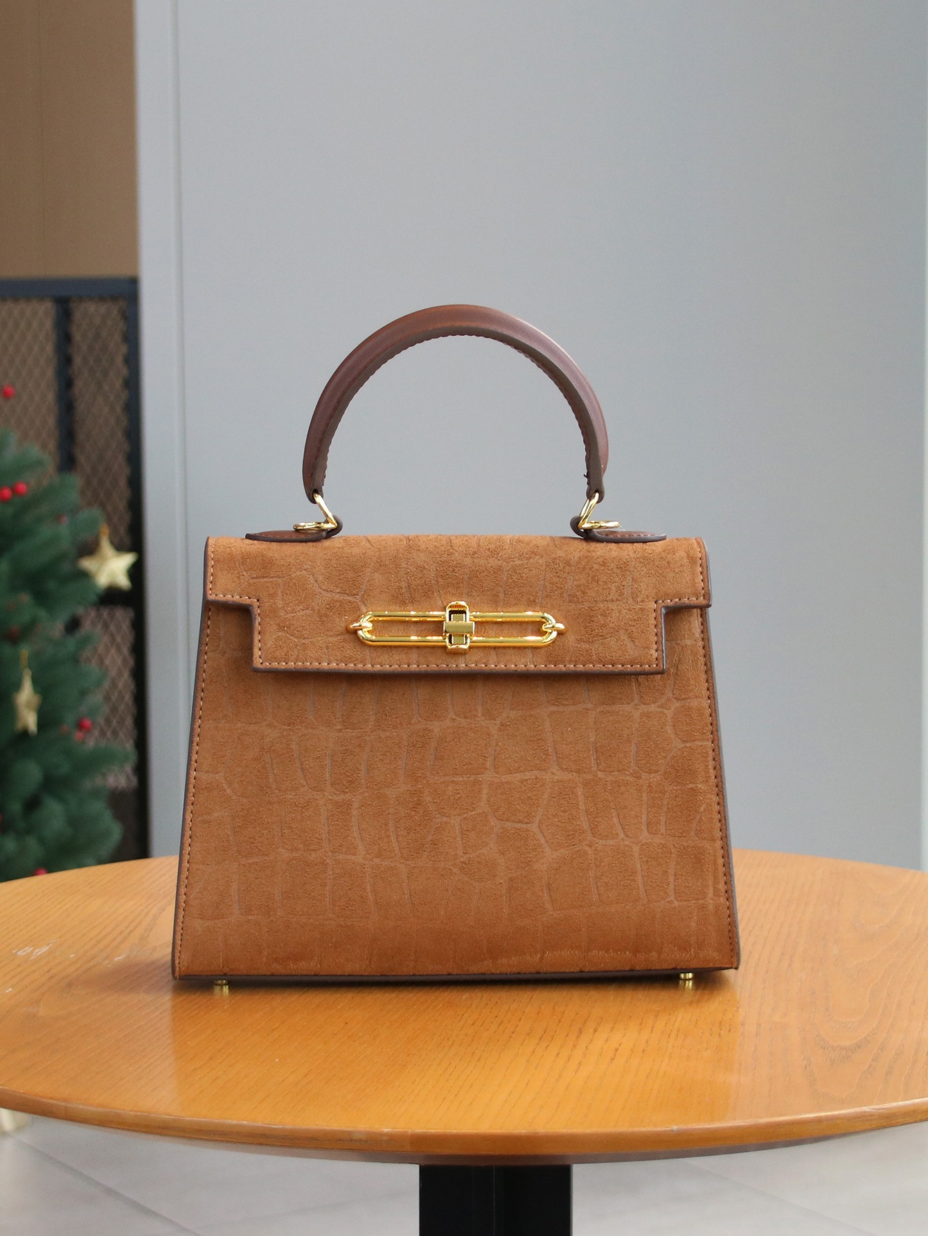 Fall/winter 2025 retro frosted - Leather Work Handbags For Women 评论和价格