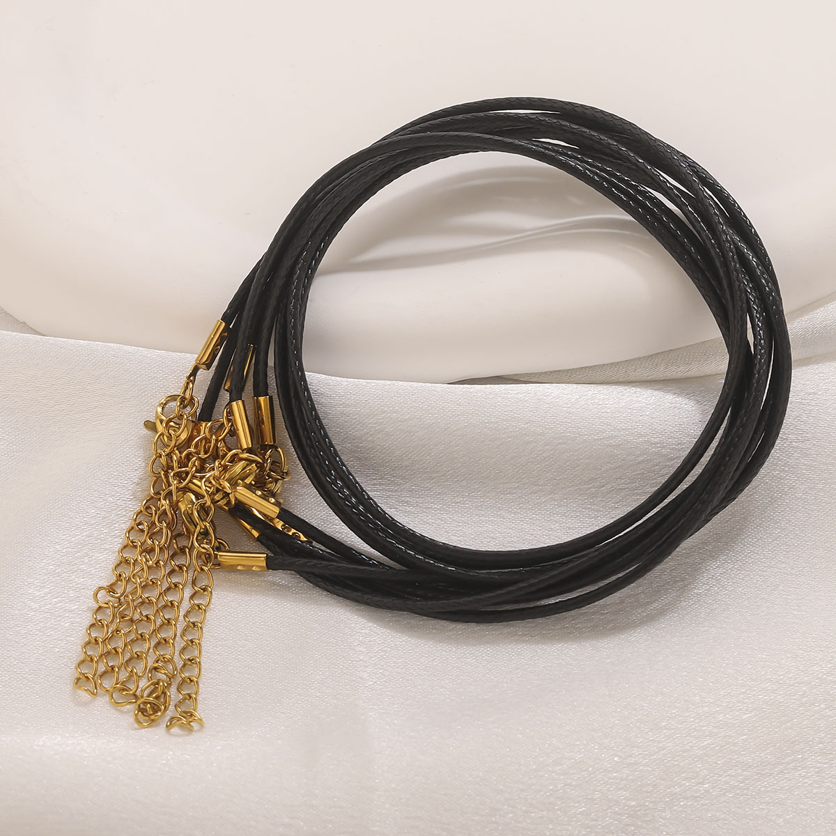5pcs Leather Cord Necklace Wit - Leatherwork Beginner 评论和价格