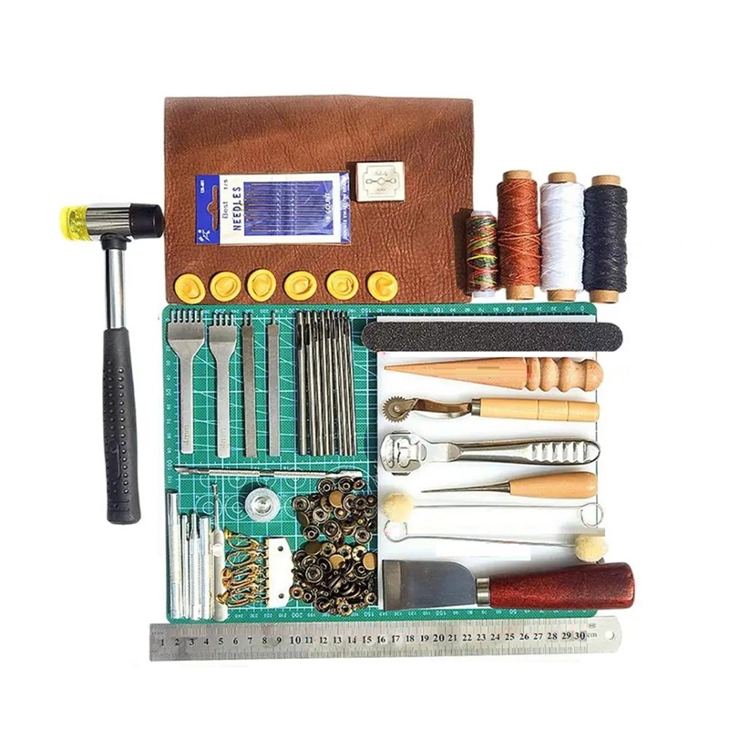 Leather Tool Set Leather Worki - Leatherwork Manual 评论和价格