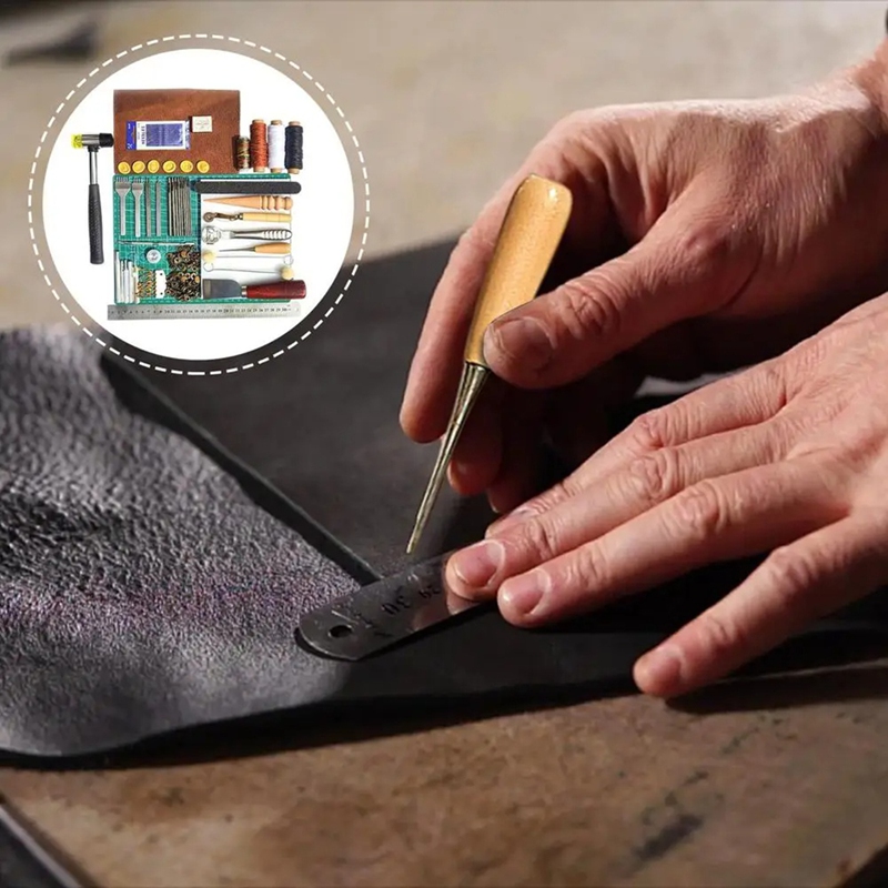 Leather Tool Set Leather Worki - Leatherwork Manual 评论和价格