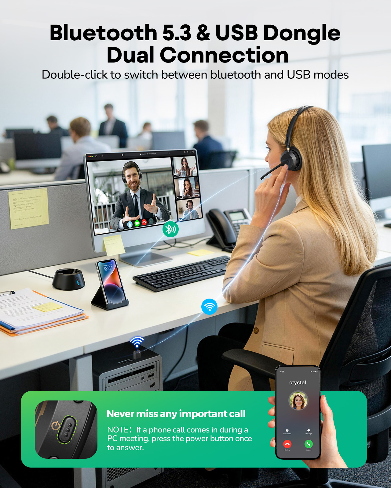 Acer Wireless Headset with Mic - Leatherwork Manual 评论和价格