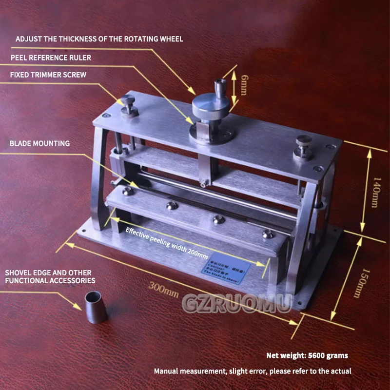 DIY Manual Leather Splitter Ma - Leatherwork Manual 评论和价格