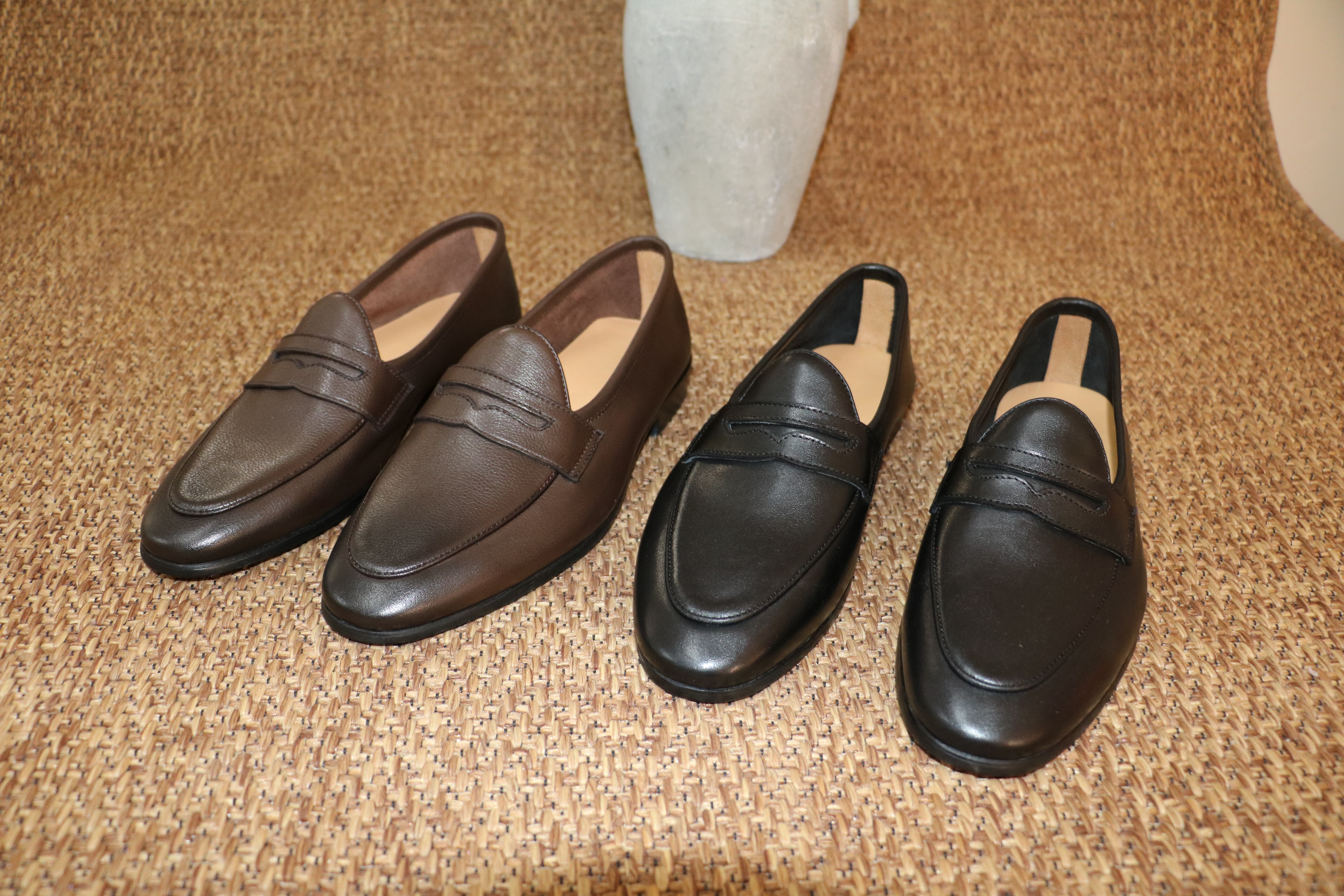 26 Calf leather Slip-On Loafer - Leatherwork Designs 评论和价格