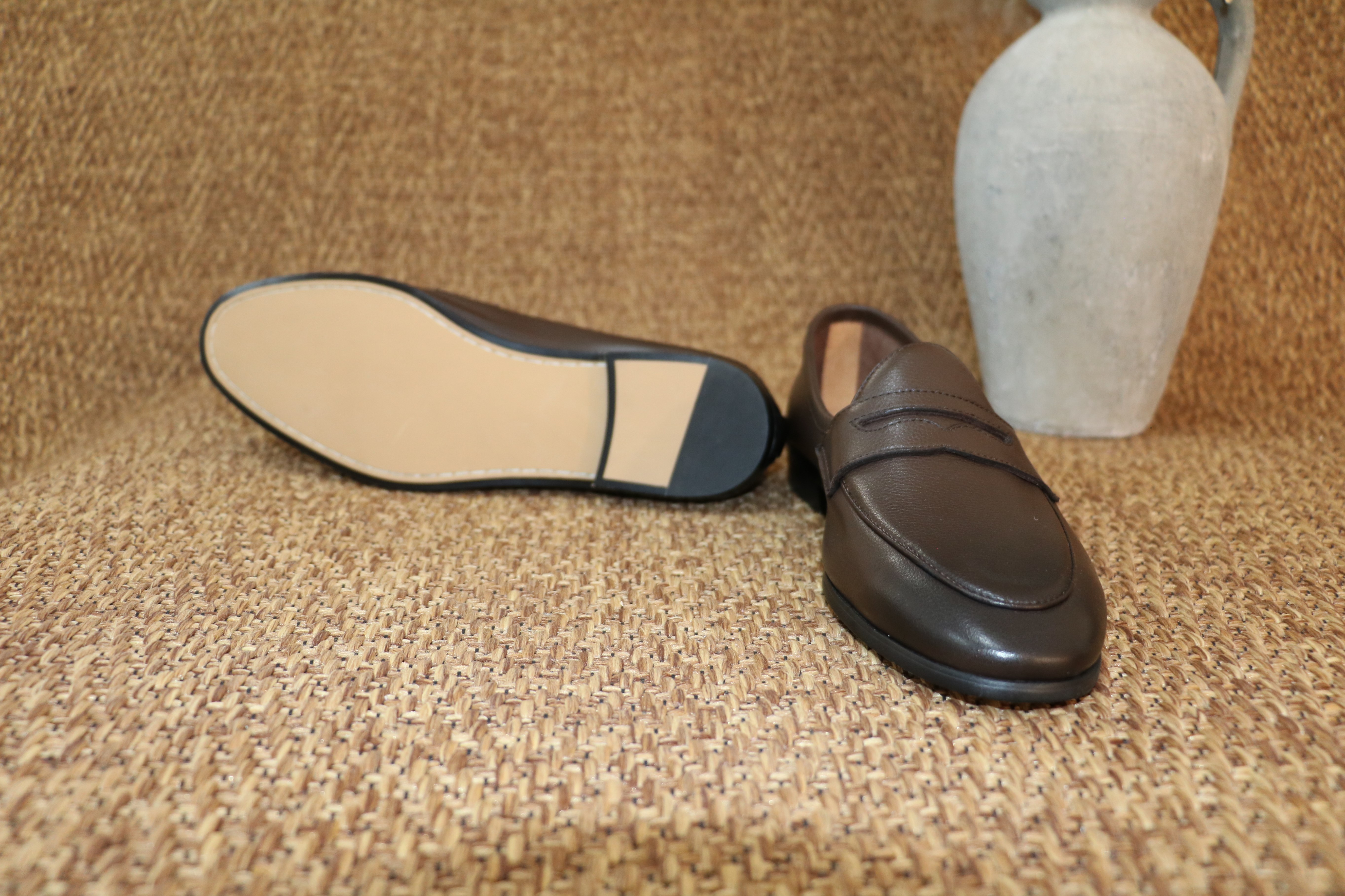 26 Calf leather Slip-On Loafer - Leatherwork Designs 评论和价格