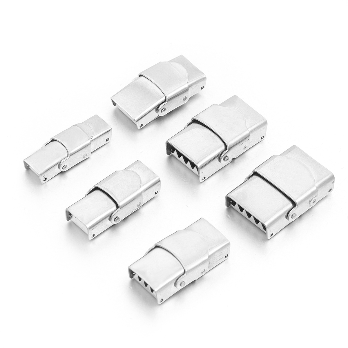 5pcs/lot Stainless Steel Clasp - Leatherwork Beginner 评论和价格