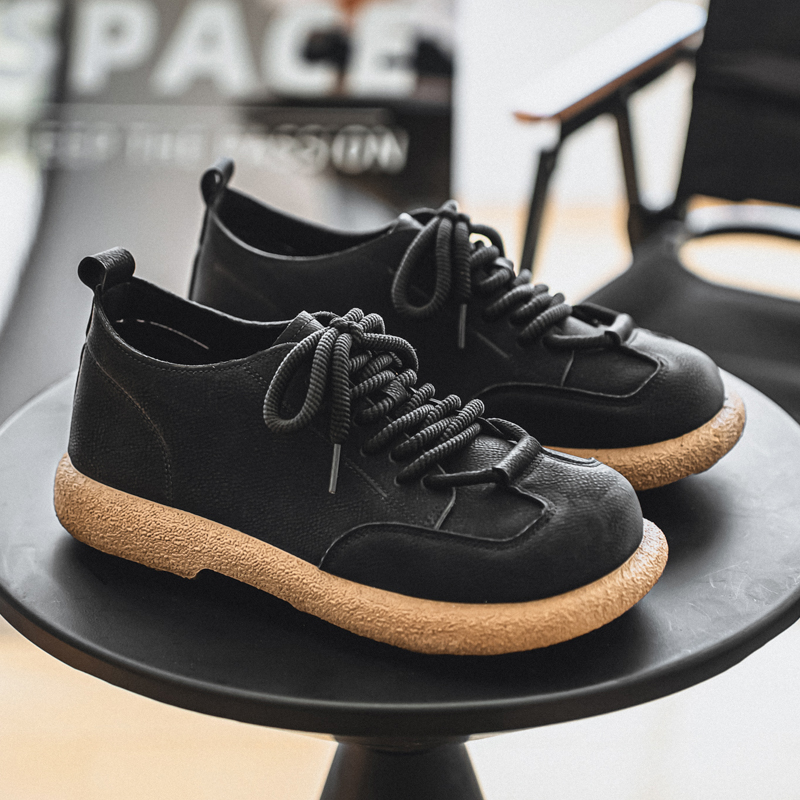 Men Casual Shoes Big Head Clas - Leatherwork Designs 评论和价格