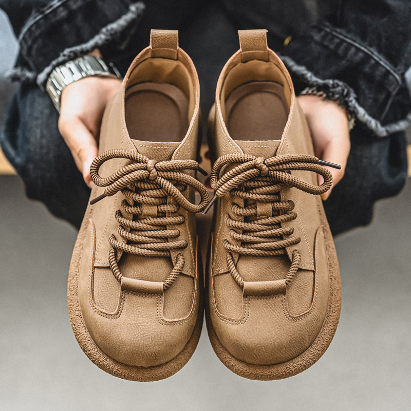 Men Casual Shoes Big Head Clas - Leatherwork Designs 评论和价格
