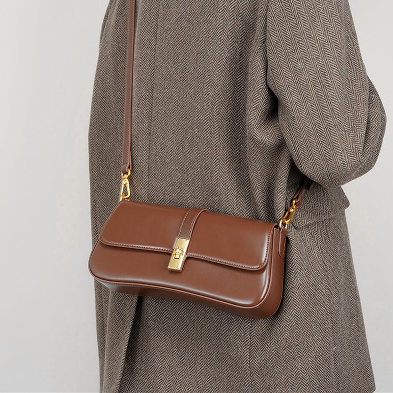 BURMINSA Genuine Leather Cross - Leather Work Handbags For Women 评论和价格