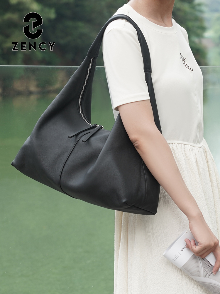 Zency Large Capacity Tote Bag  - Leather Work Handbags For Women 评论和价格