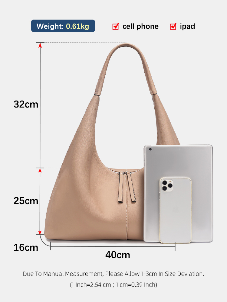 Zency Large Capacity Tote Bag  - Leather Work Handbags For Women 评论和价格