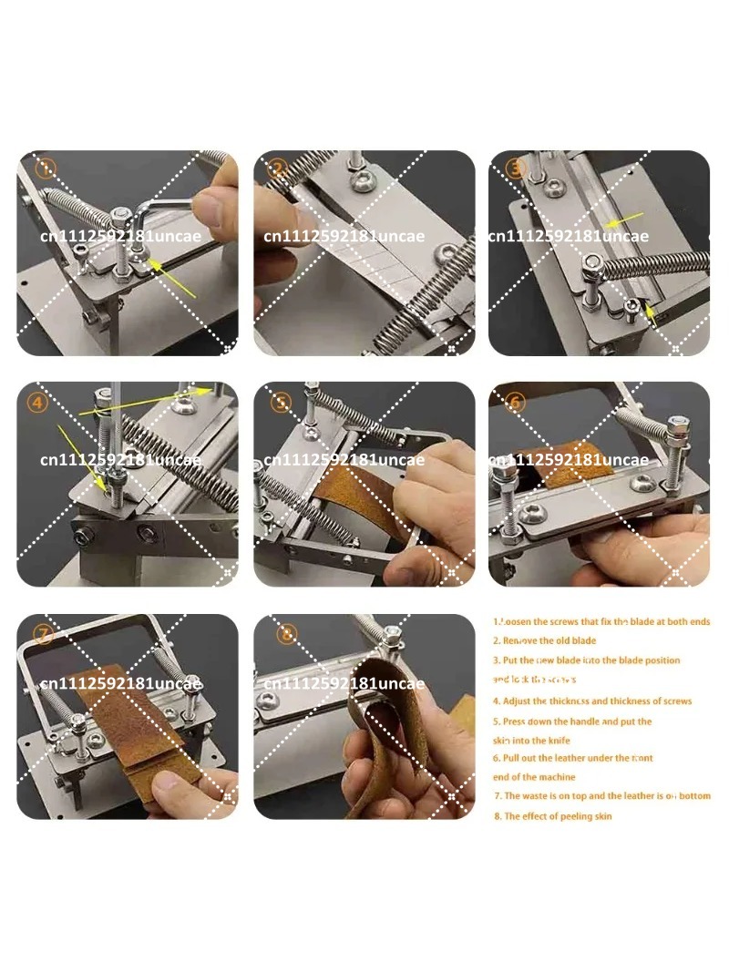 Manual Leather Splitter Peelin - Leatherwork Manual 评论和价格