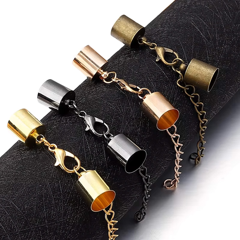 10Sets Leather Cord End Caps W - Leatherwork Beginner 评论和价格