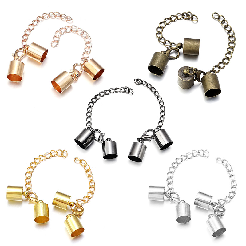 10Sets Leather Cord End Caps W - Leatherwork Beginner 评论和价格