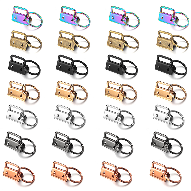10pcs/Lot Tail Clip Key Fob Ha - Leatherwork Hardware 评论和价格