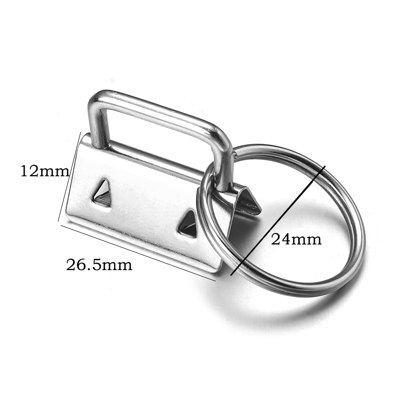 10pcs/Lot Tail Clip Key Fob Ha - Leatherwork Hardware 评论和价格