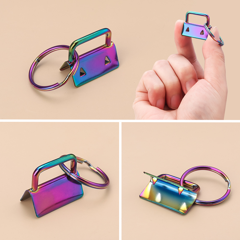 10pcs/Lot Tail Clip Key Fob Ha - Leatherwork Hardware 评论和价格