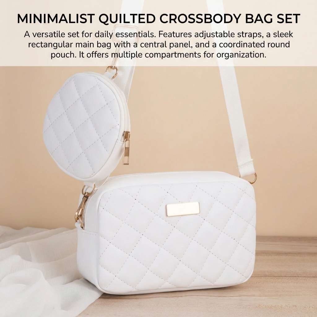 Commuter Crossbody Bag Set Wat - Leather Work Handbags For Women 评论和价格