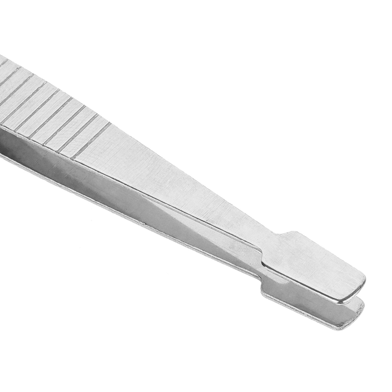 5Pcs Wide Tip Tweezers Stainle - Leatherwork Hobby 评论和价格