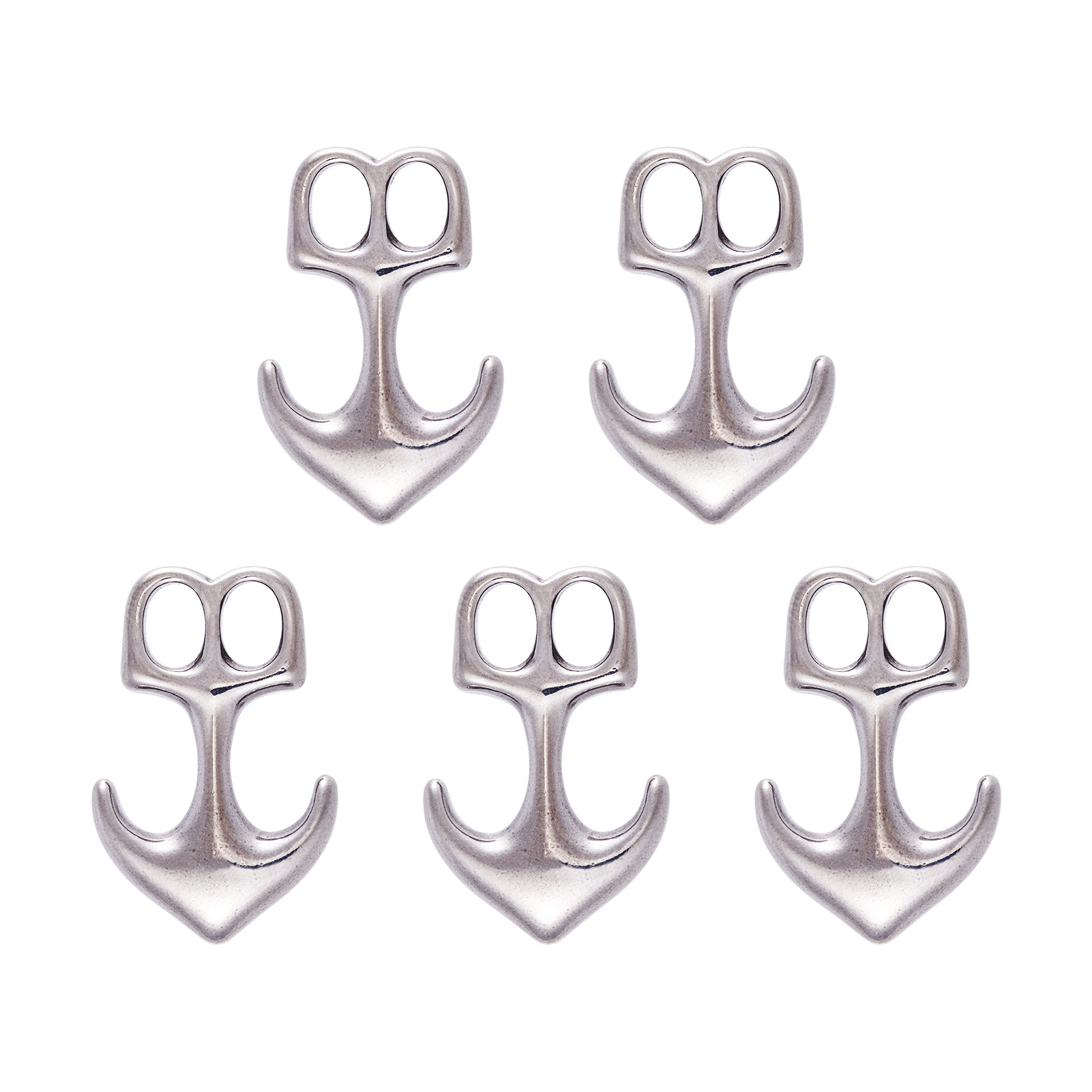 5pcs Anchor Hook Clasps 304 St - Leatherwork Beginner 评论和价格