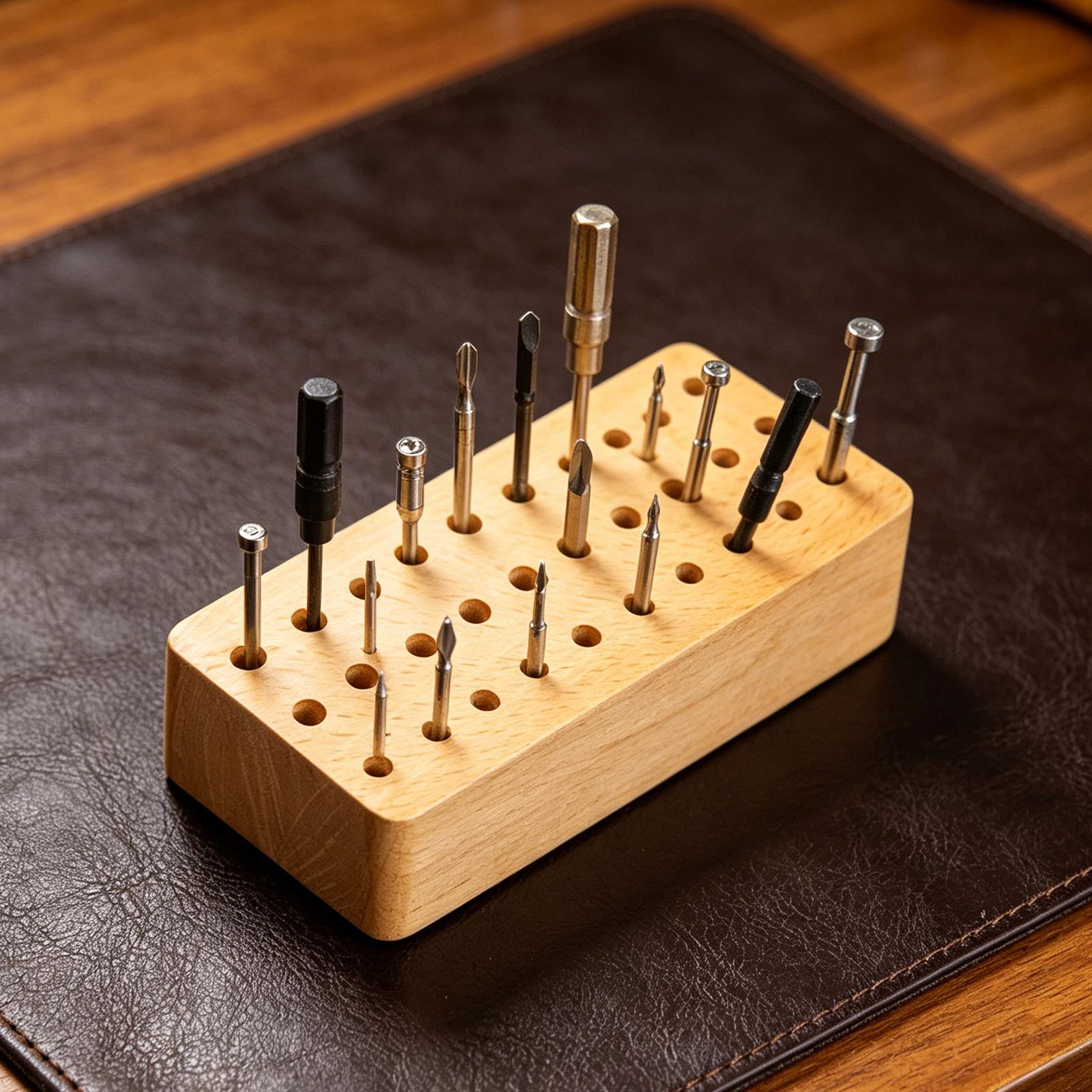Punch And Chisel Holder 30-Hol - Leatherwork Hobby 评论和价格