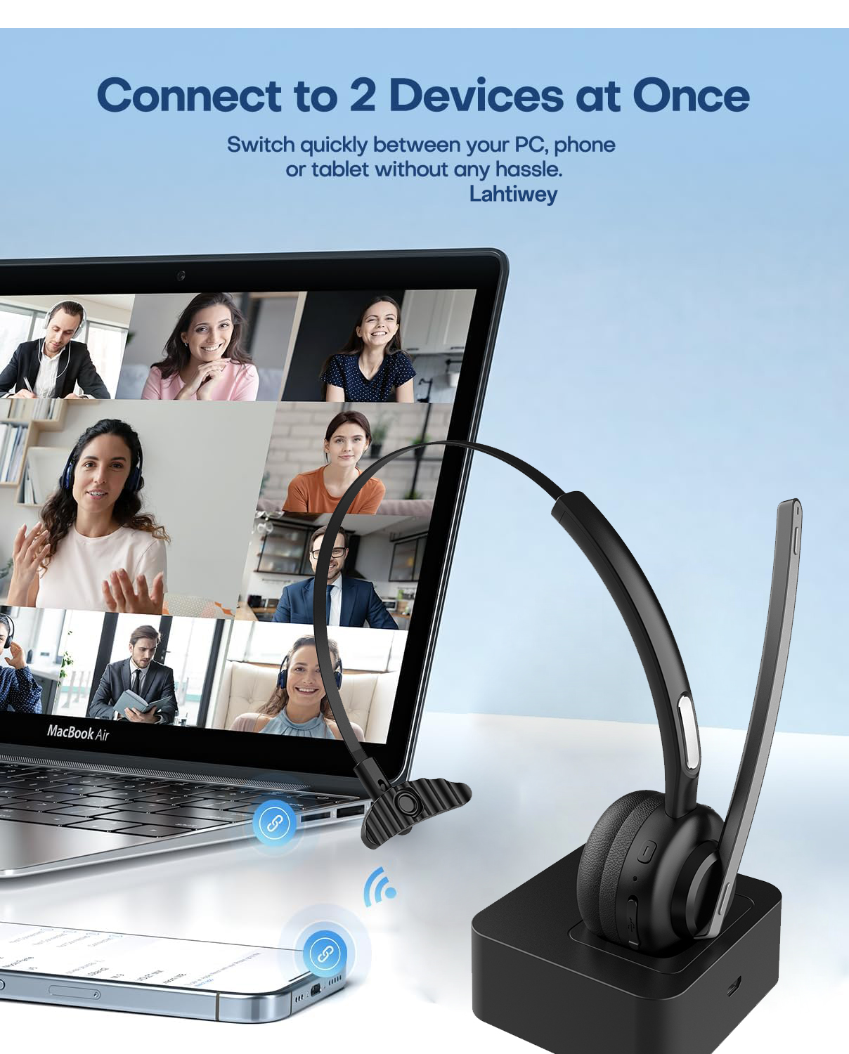 Bluetooth Headset, Wireless He - Leatherwork Manual 评论和价格