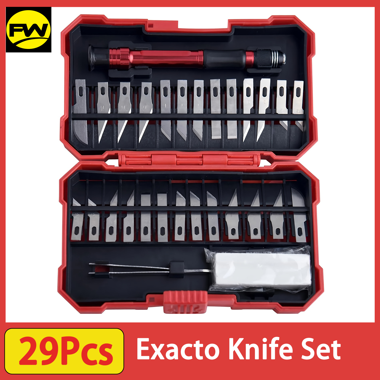 29Pcs Exacto Knife Set, Precis - Leatherwork Hobby 评论和价格