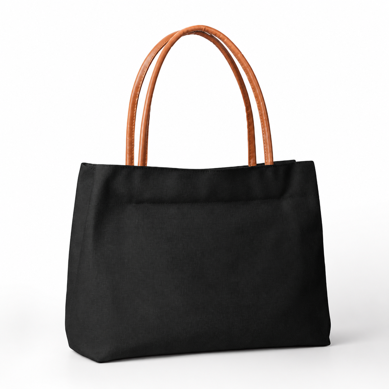 Women’s Canvas Tote Bag with P - Leather Work Handbags For Women 评论和价格