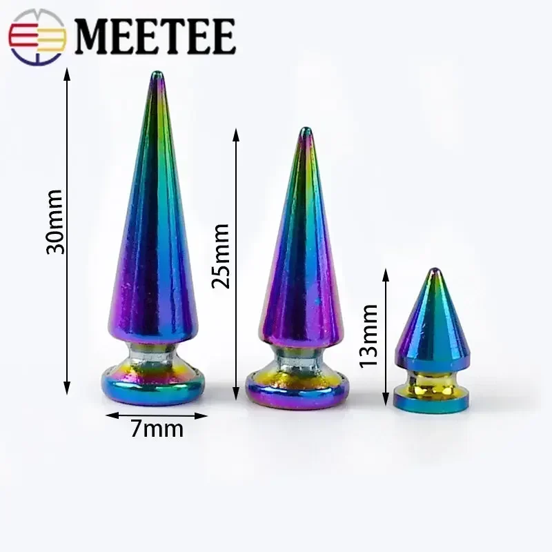 10/20Pcs Meetee Metal Rivets B - Leatherwork Hardware 评论和价格
