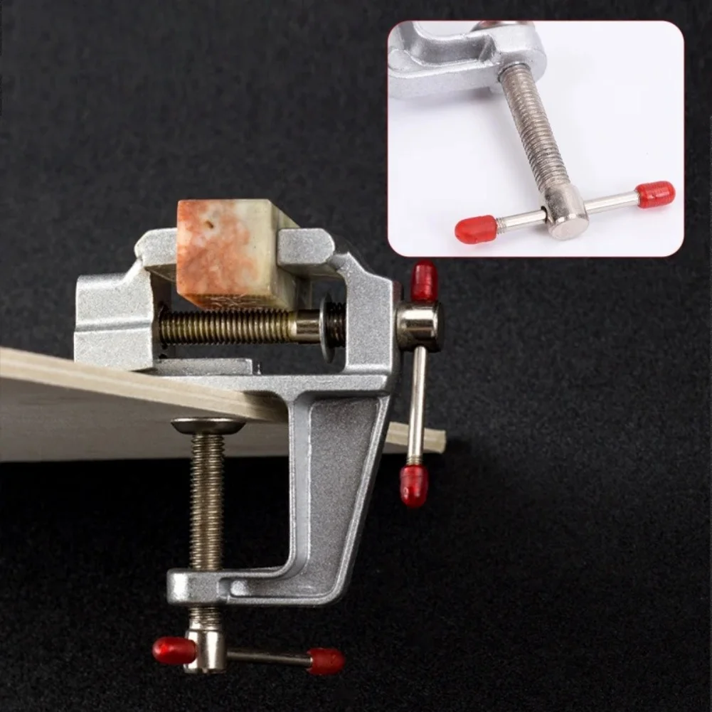 Mini Table Clamp Vise Small Be - Leatherwork Hobby 评论和价格