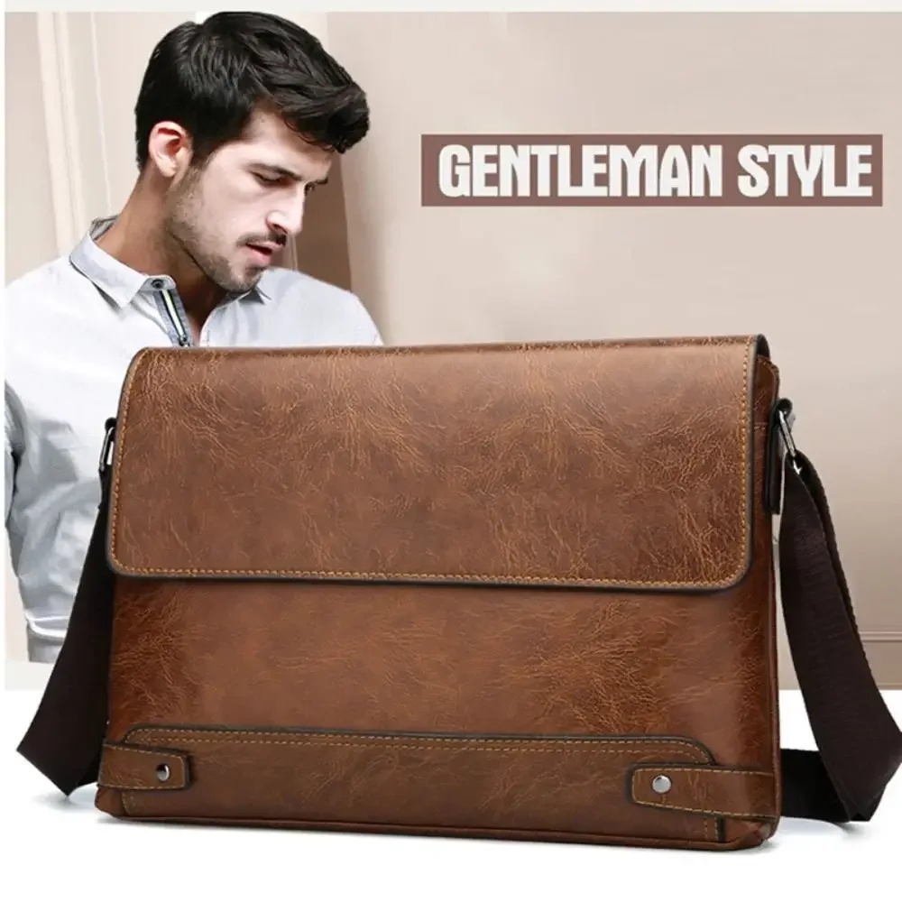 Briefcase For Men PU Leather T - Leatherwork Designs 评论和价格