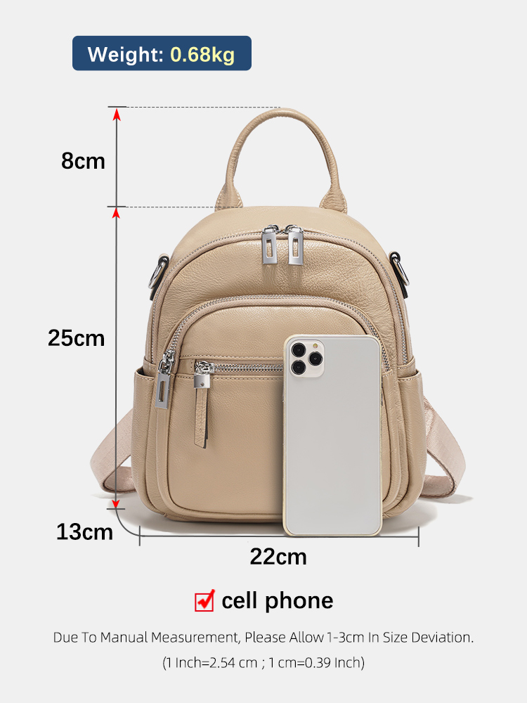Zency Genuine Leather Small Ba - Leatherwork Designs 评论和价格