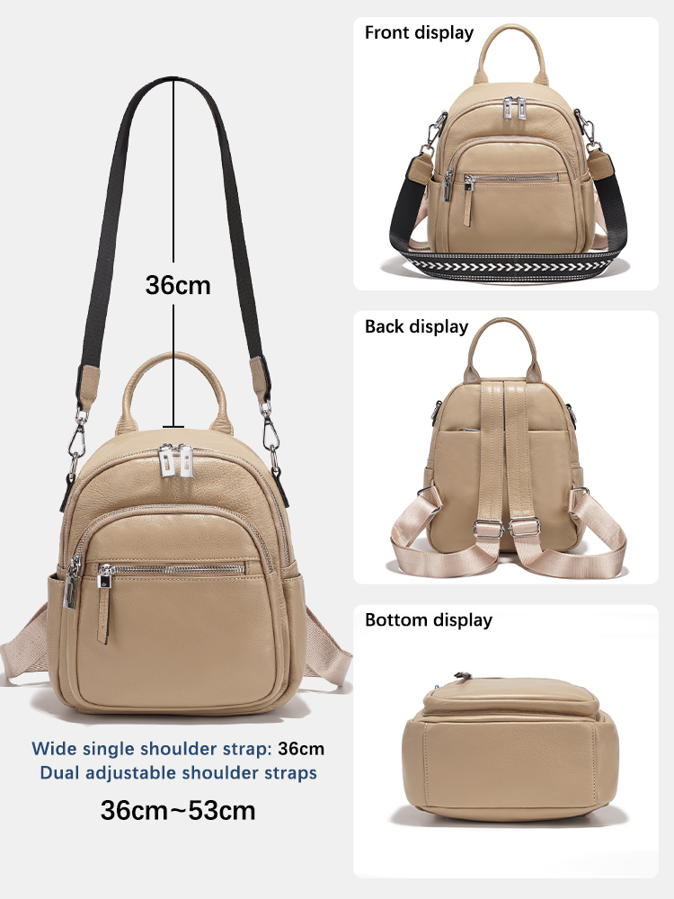 Zency Genuine Leather Small Ba - Leatherwork Designs 评论和价格