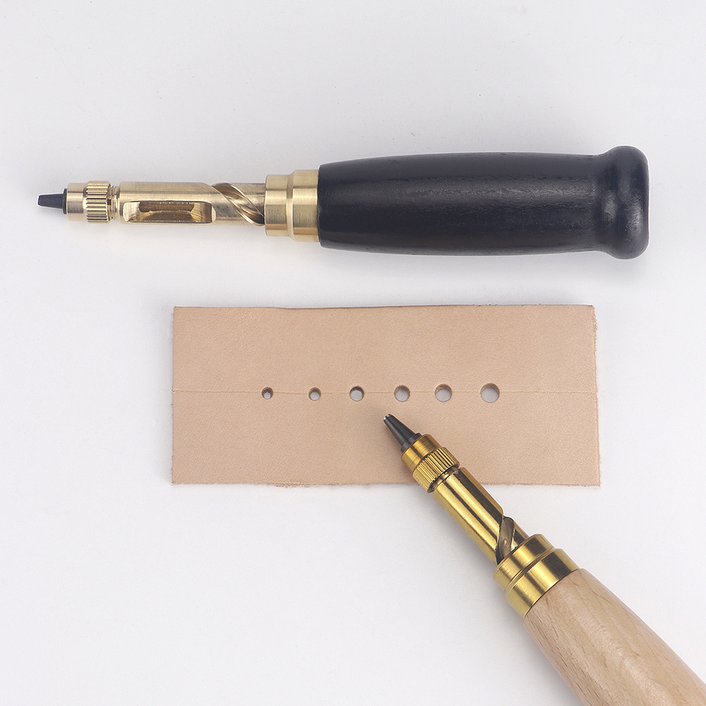DIY Manual Leather Hole Punch  - Leatherwork Manual 评论和价格