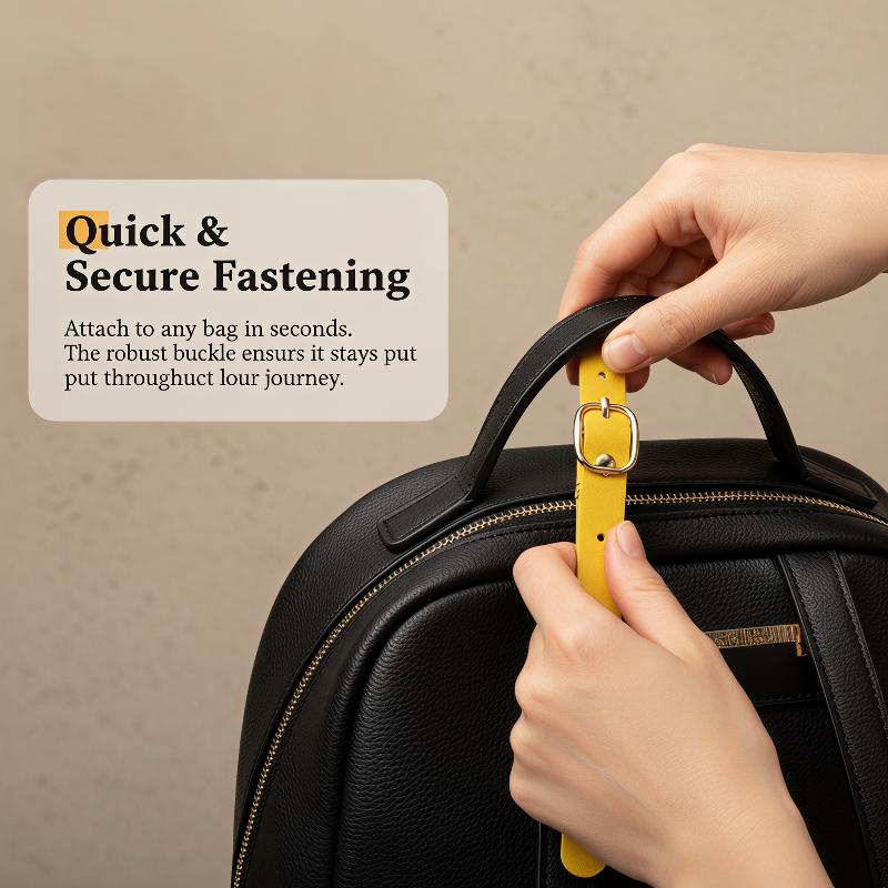 Premium Pu Leather Luggage Tag - Leatherwork Hardware 评论和价格