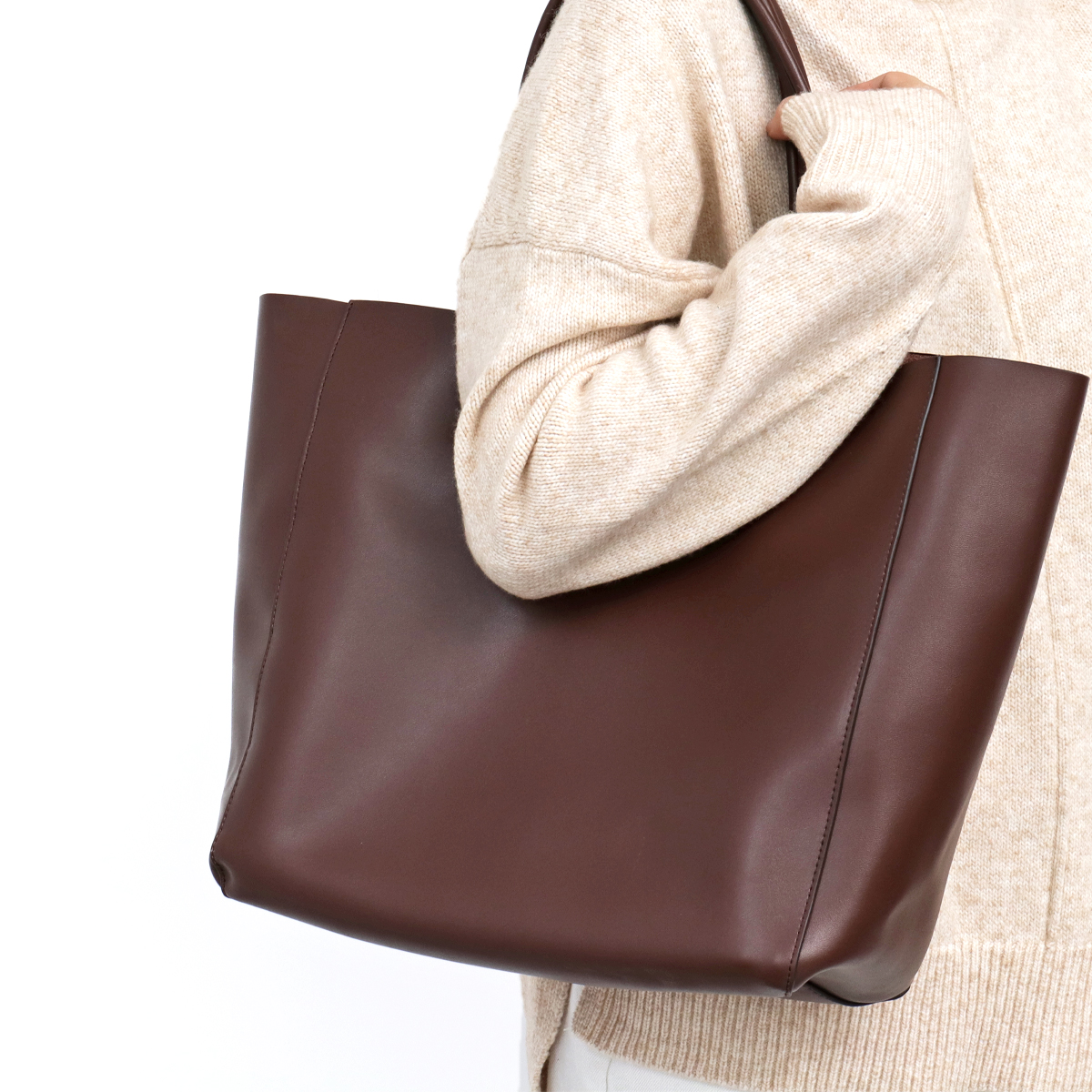 Large Capacity Tote Handbag fo - Leatherwork Designs 评论和价格