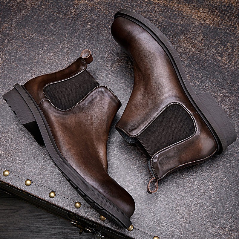 Men's Autumn Motorcycle Boots  - Leatherwork Designs 评论和价格
