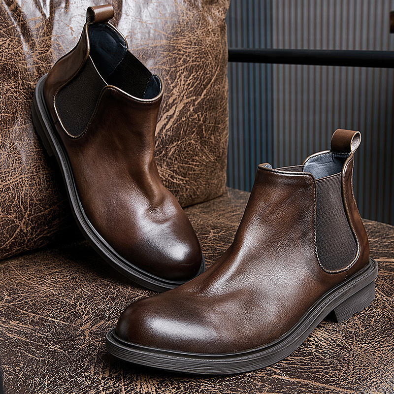 Men's Autumn Motorcycle Boots  - Leatherwork Designs 评论和价格
