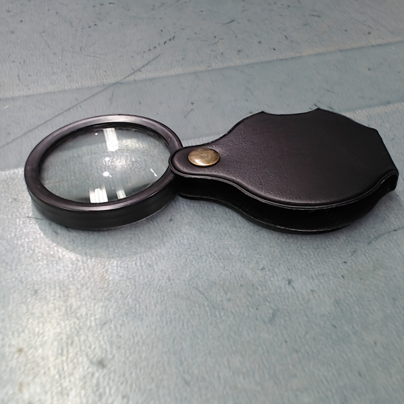 Portable Mini Folding Magnifie - Leatherwork Hobby 评论和价格