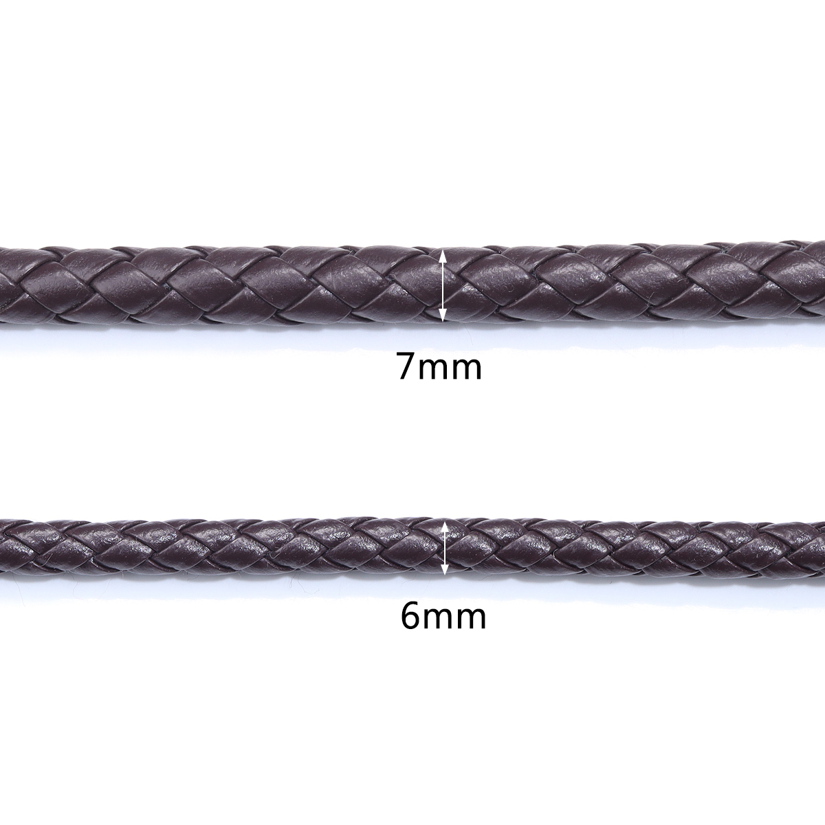 5 Yards/lot 6/7mm Braided Leat - Leatherwork Beginner 评论和价格