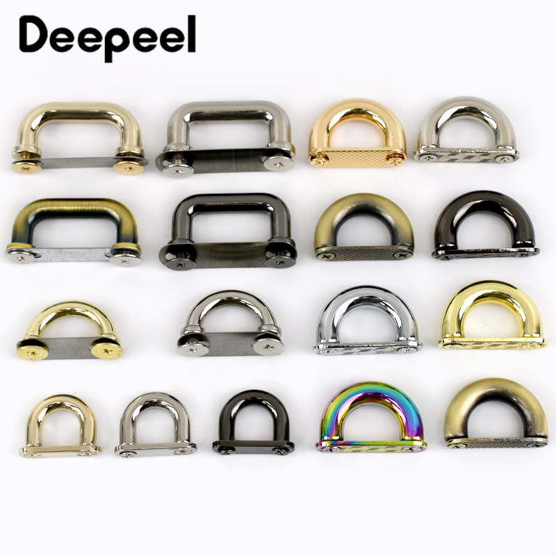 Deepeel 5/10Pcs Metal Buckles  - Leatherwork Hardware 评论和价格