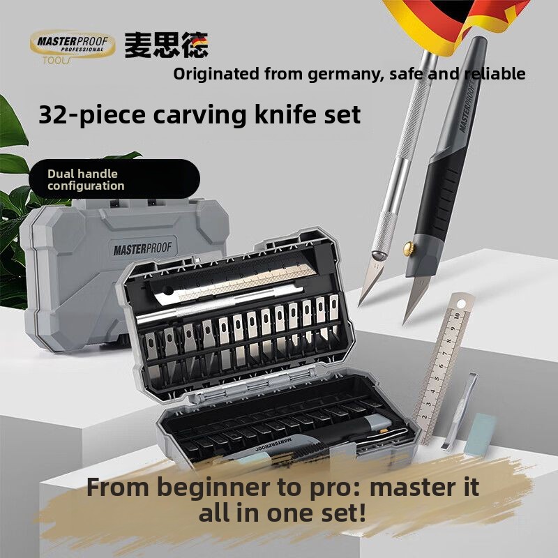 23/32Pcs Exacto Knife Set, Pre - Leatherwork Hobby 评论和价格