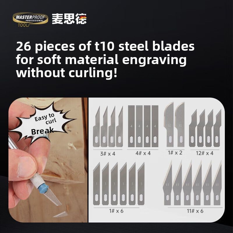 23/32Pcs Exacto Knife Set, Pre - Leatherwork Hobby 评论和价格