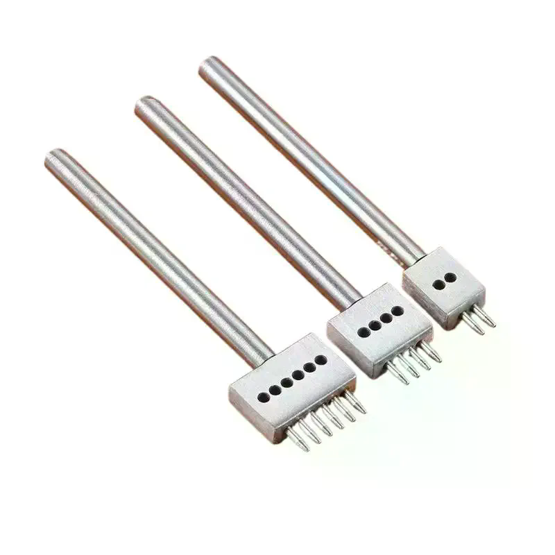 3Pcs Manual Leather Hole Punch - Leatherwork Manual 评论和价格