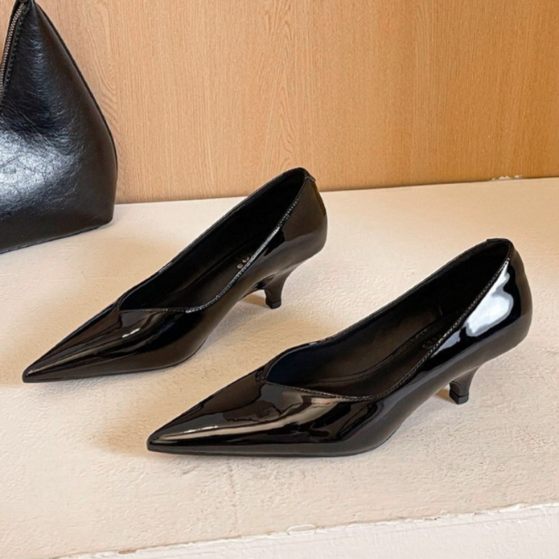 Women Comfortable 5cm High Hee - Leatherwork Designs 评论和价格