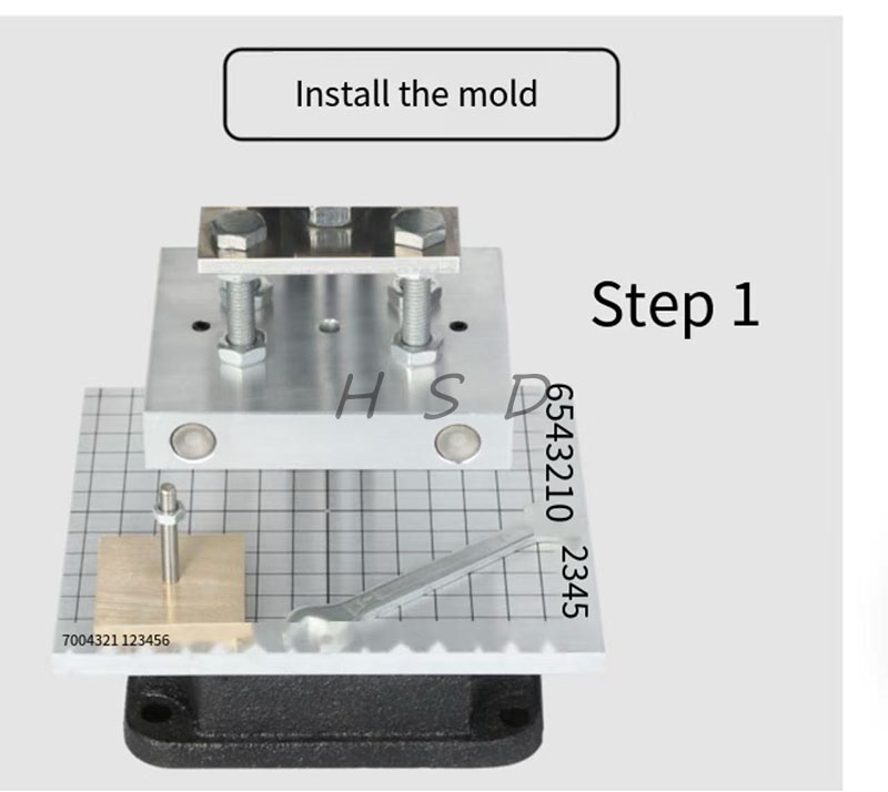 Manual Heat Press Stamping Mac - Leatherwork Manual 评论和价格
